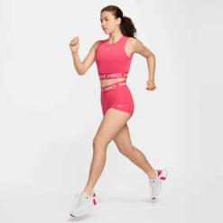 Nike Women's Pro 3" Shorts (629 - Aster Pink/White) -TCRunning Shop AURORA CZ9857 629 PHSYM005 2000