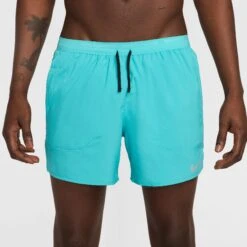 Nike Men's DRI-FIT Stride 5" Shorts (345 - Dusty Cactus/Black/Reflective Silver)