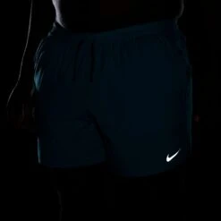 Nike Men's DRI-FIT Stride 5" Shorts (345 - Dusty Cactus/Black/Reflective Silver) -TCRunning Shop AURORA DM4755 345 PHSYM015 2000