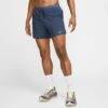 Nike Men's DRI-FIT Stride 5" Shorts (437 - Thunder Blue/Black/Reflective Silver)