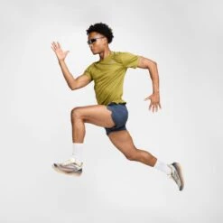 Nike Men's DRI-FIT Stride 5" Shorts (437 - Thunder Blue/Black/Reflective Silver) -TCRunning Shop AURORA DM4755 437 PHSYM006 2000