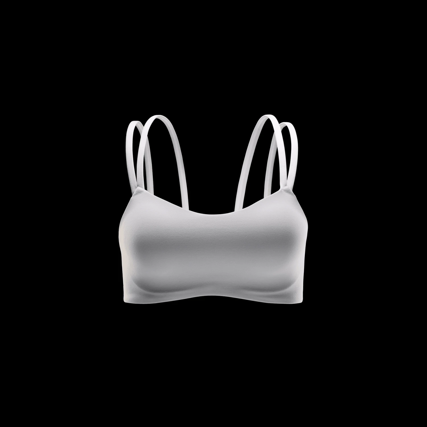 Nike Women's Zenvy Strappy Light-Support Padded Sports Bra (100 - White/PCG3C) 3 Nike Women's Zenvy Strappy Light-Support Padded Sports Bra (100 - White/PCG3C) - Image 3