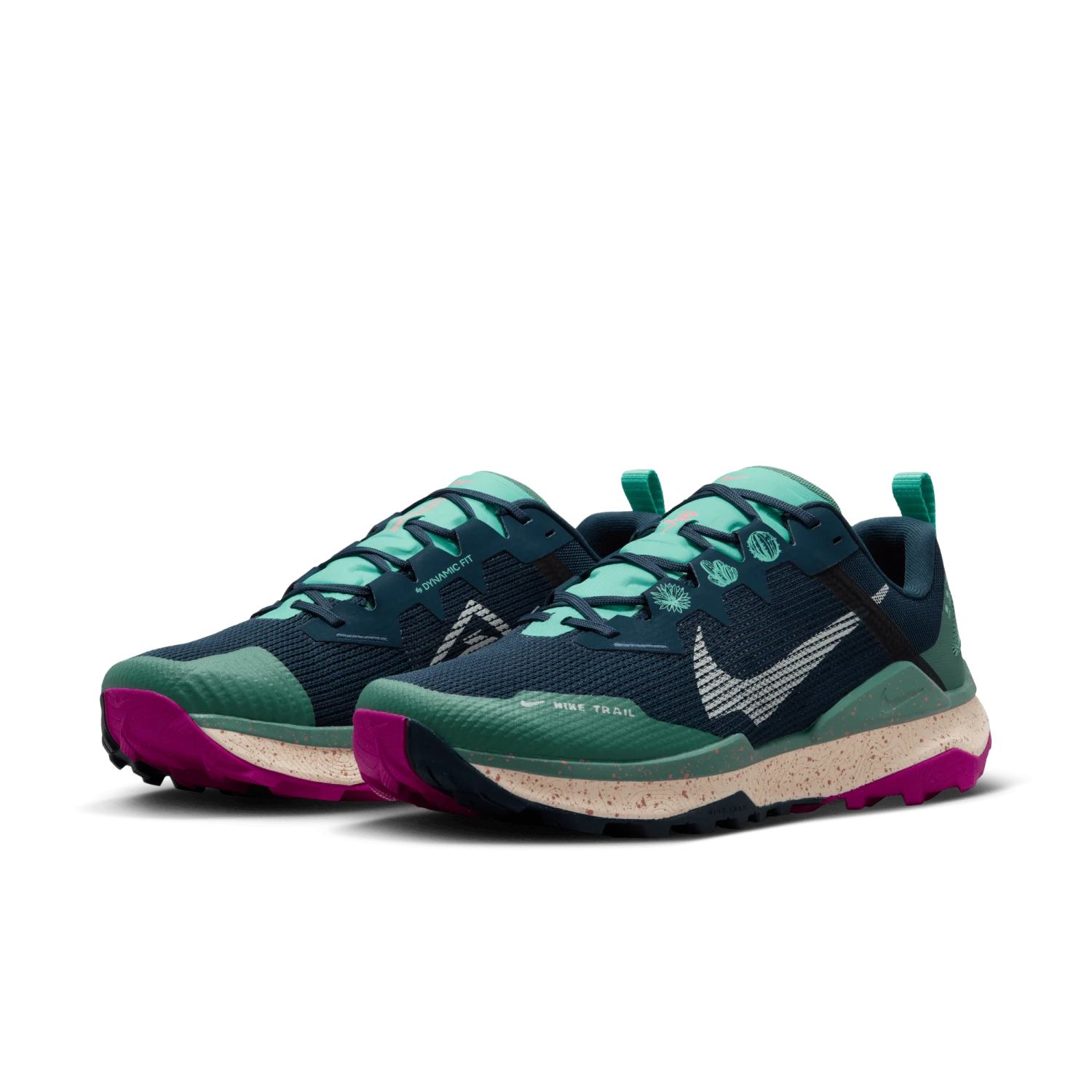 Nike Men’s Wildhorse 8 (401 - Armory Navy/Pale Ivory-Bicoastal) 3 Nike Men’s Wildhorse 8 (401 - Armory Navy/Pale Ivory-Bicoastal) - Image 3