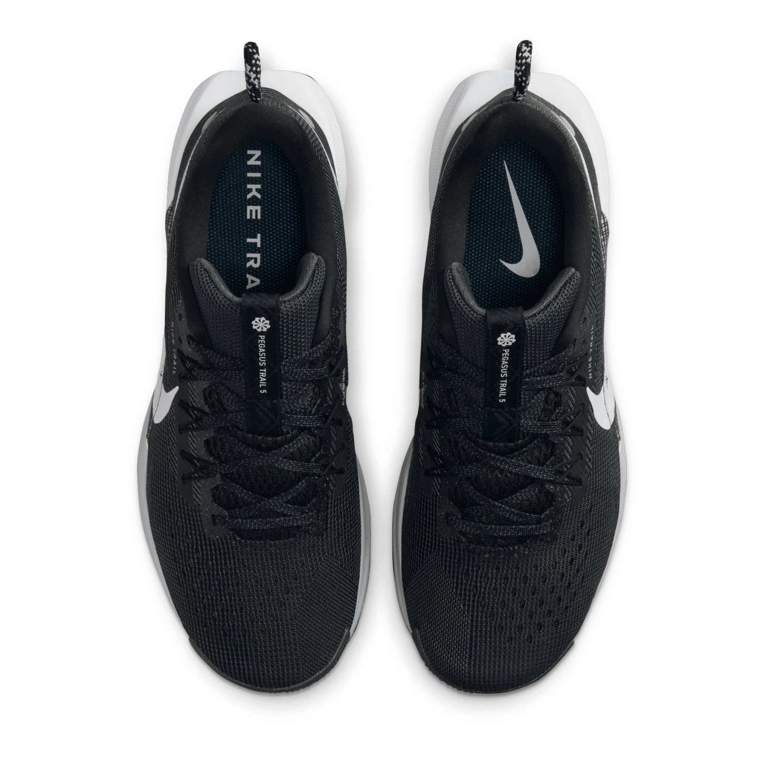 Nike Women’s React Pegasus Trail 5 (001 - Black/White-Anthracite-Wolf Grey) 7 Nike Women’s React Pegasus Trail 5 (001 - Black/White-Anthracite-Wolf Grey) - Image 7