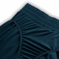 Nike Women's DRI-FIT One Mid-Rise 3" Shorts (478 - Armory Navy/Reflective Silver) -TCRunning Shop AURORA DX6010 478 PHSYM002 2000