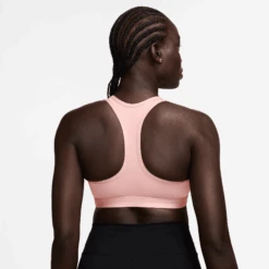 Nike Women’s Swoosh Medium Support Sports Bra (608 - Atmosphere/Atmosphere/White) -TCRunning Shop AURORA DX6821 608 PHSBM001 2000