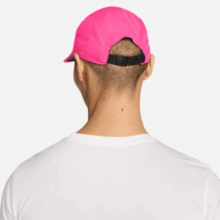 Nike Unisex DRI-Fit Fly Unstructured Swoosh Cap (645 - Hyper Pink/Anthracite/White) -TCRunning Shop AURORA FB5624 645 PHSBM001 2000