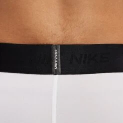 Nike Men's Pro Short Tights (100 - White/Black) 13 Nike Men's Pro Short Tights (100 - White/Black) -TCRunning Shop AURORA FB7958 100 PHSYM004 2000