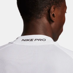 Nike Men's Dri-FIT Warm Long-Sleeve Fitness Mock (100 - White/Black) 9 Nike Men's Dri-FIT Warm Long-Sleeve Fitness Mock (100 - White/Black) -TCRunning Shop AURORA FB8515 100 PHSYM002 2000