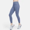 Nike Women's Go Women's Therma-FIT High-Waisted 7/8 Leggings (491 - Diffused Blue/Black)