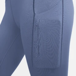 Nike Women's Go Women's Therma-FIT High-Waisted 7/8 Leggings (491 - Diffused Blue/Black) -TCRunning Shop AURORA FB8848 491 PHSYM007 2000