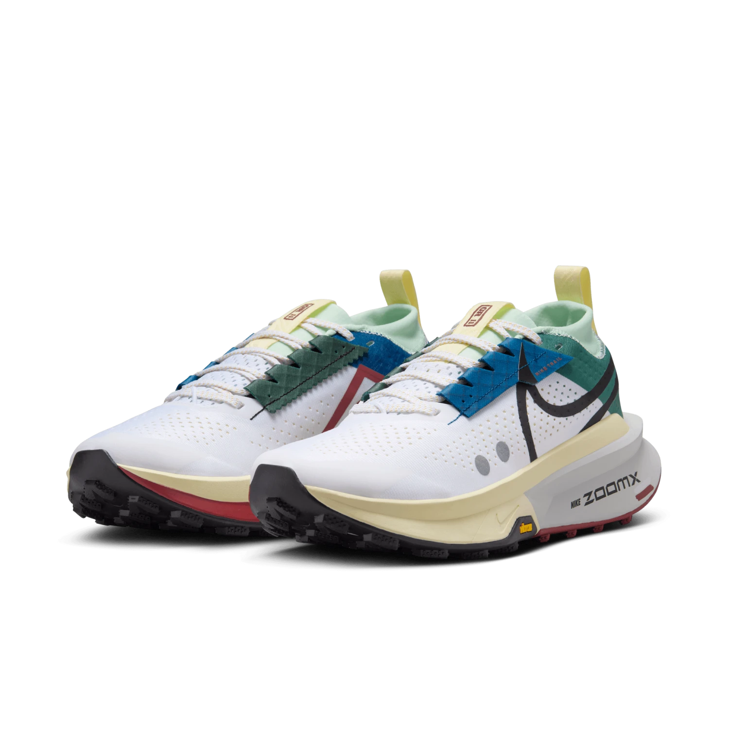 Nike Women’s Zegama Trail 2 (101 - White/Black-Bicoastal-Court Blue) 3 Nike Women’s Zegama Trail 2 (101 - White/Black-Bicoastal-Court Blue) - Image 3