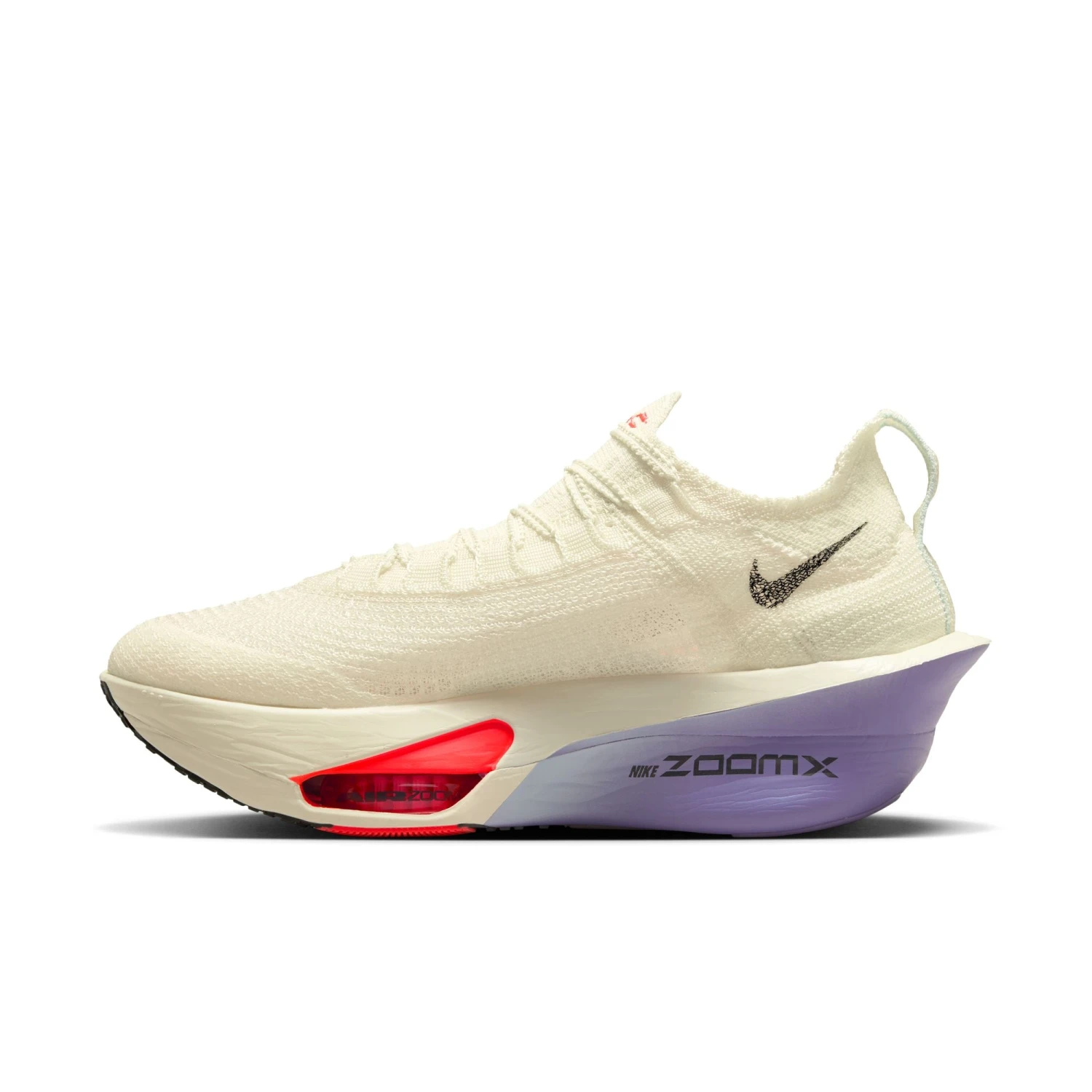 Nike Women's Alphafly 3 (101 - Coconut Milk/Off Noir-Dusty Amethyst) 2 Nike Women's Alphafly 3 (101 - Coconut Milk/Off Noir-Dusty Amethyst) - Image 2