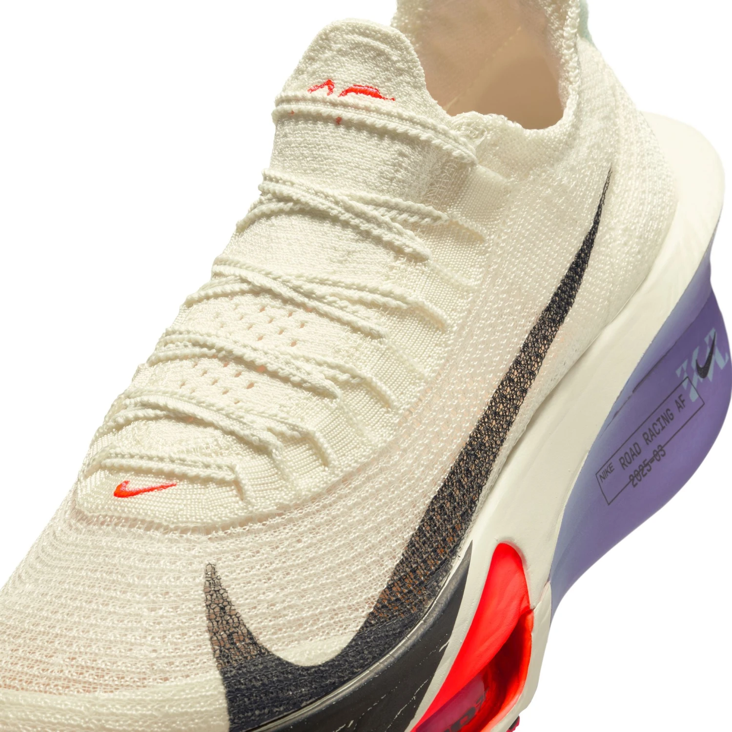 Nike Women's Alphafly 3 (101 - Coconut Milk/Off Noir-Dusty Amethyst) 4 Nike Women's Alphafly 3 (101 - Coconut Milk/Off Noir-Dusty Amethyst) - Image 4