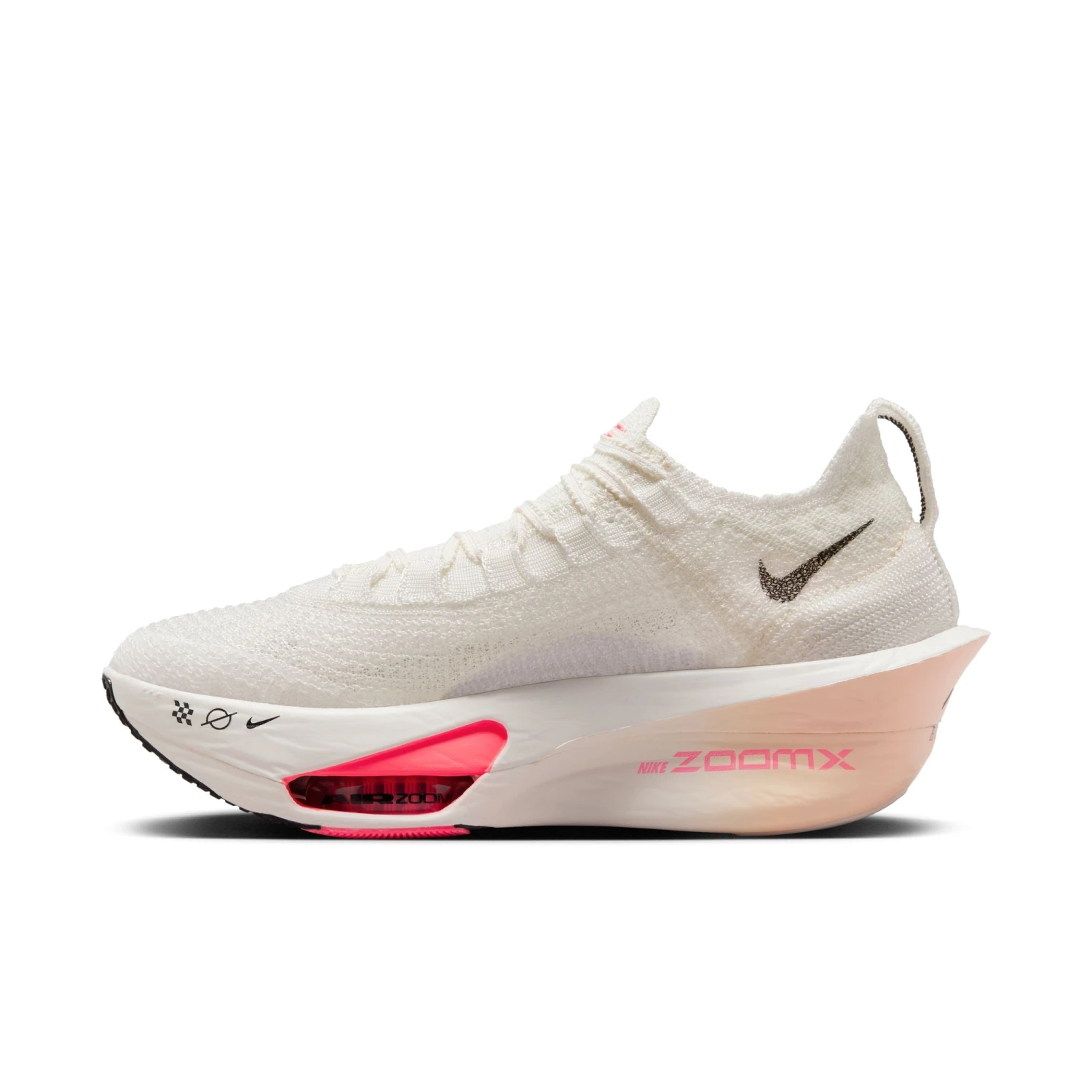 Nike Women's Alphafly 3 (103 - Sail/Black-Crimson Tint-Guava Ice) 2 Nike Women's Alphafly 3 (103 - Sail/Black-Crimson Tint-Guava Ice) - Image 2
