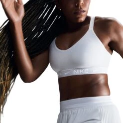 Nike Women's DRI-FIT ADV Aeroswift Mid-Rise Brief-Lined 3" Running Shorts (100 - White/Black) -TCRunning Shop AURORA FN2328 100 PHSYM003 2000