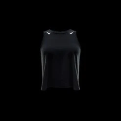 Nike Women's AeroSwift Women's Dri-FIT ADV Cropped Running Tank Top (010 - Black/White) 13 Nike Women's AeroSwift Women's Dri-FIT ADV Cropped Running Tank Top (010 - Black/White) -TCRunning Shop AURORA FN2713 010 PHSYD001 2000