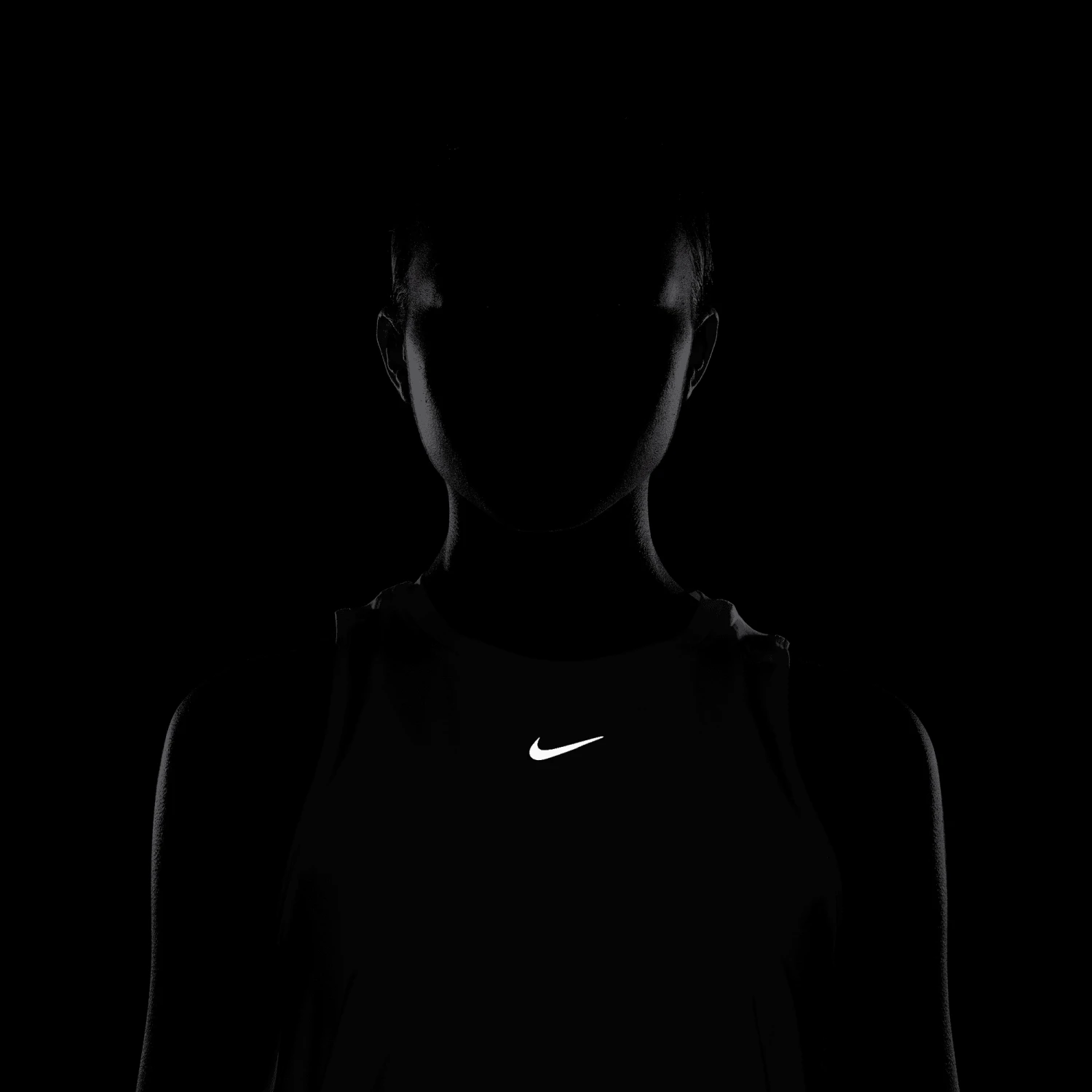 Nike Women's One Classic Dri-FIT Tank Top (100 - White/Black) 7 Nike Women's One Classic Dri-FIT Tank Top (100 - White/Black) - Image 7