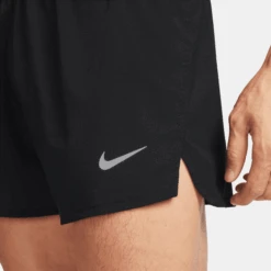 Nike Men's Dri-FIT Fast 3" Brief-Lined Running Shorts (010 - Black/Black/Reflective Silver) -TCRunning Shop AURORA FN3355 010 PHSYM003 2000