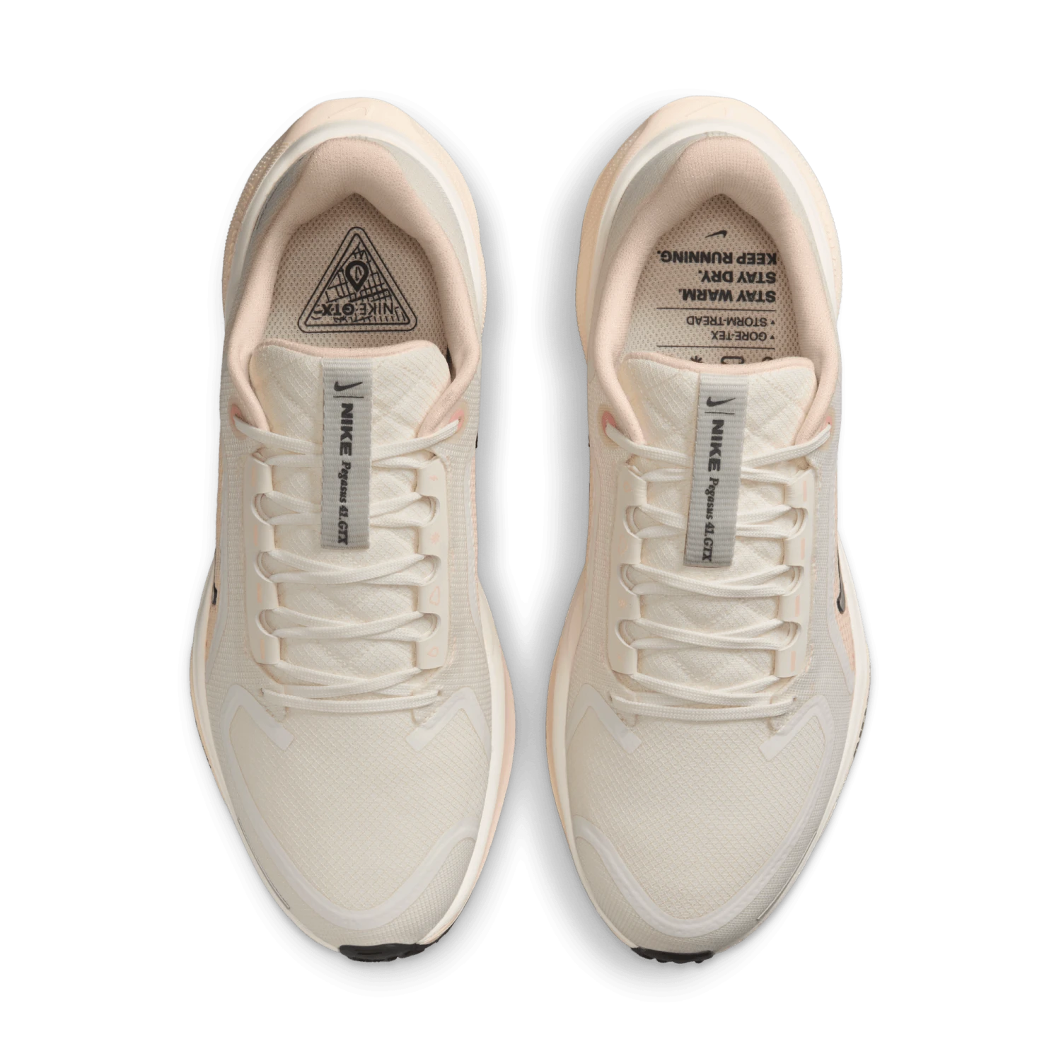 Nike Women's Pegasus 41 GORE-TEX (100 - Sail/Anthracite-Guava Ice-Crimson Tint) 9 Nike Women's Pegasus 41 GORE-TEX (100 - Sail/Anthracite-Guava Ice-Crimson Tint) - Image 9