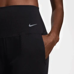 Nike Women's Zenvy Dri-FIT High-Waisted Joggers (010 - Black/Black) -TCRunning Shop AURORA FV7924 010 PHSYM002 2000