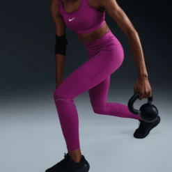 Nike Women's Go Firm-Support High-Waisted 7/8 Leggings With Pockets (518 - Hot Fuchsia) -TCRunning Shop AURORA FZ0005 518 PHSYM003 2000