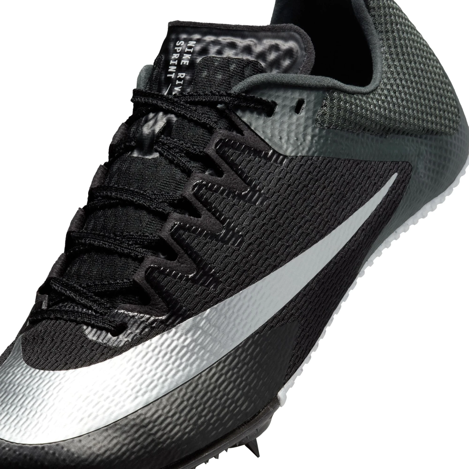 Nike Unisex Zoom Rival Sprint (001 - Black/Metallic Silver-Black) 4 Nike Unisex Zoom Rival Sprint (001 - Black/Metallic Silver-Black) - Image 4