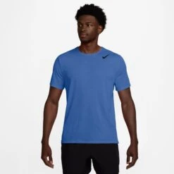 Nike Men's AeroSwift Dri-FIT ADV Short-Sleeve Running Top (411 - Comet Blue/Black)