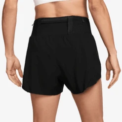 Nike Women's Trail Dri-FIT Brief-Lined Running Shorts (010 - Black/White/Flat Silver/Black) -TCRunning Shop AURORA HM0280 010 PHSBM001 2000