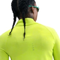 Nike Women's Swift Dri-FIT UV 1/4-Zip Running Top (389 - Cyber/Heater/Reflective Silver) 11 Nike Women's Swift Dri-FIT UV 1/4-Zip Running Top (389 - Cyber/Heater/Reflective Silver) -TCRunning Shop AURORA HQ0499 389 PHSYM002 2000