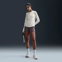 Nike Women's Swift Dri-FIT UV Long Sleeve (133 - Sail/Reflective Silver) 19 Nike Women's Swift Dri-FIT UV Long Sleeve (133 - Sail/Reflective Silver) -TCRunning Shop AURORA HQ0503 133 PHSFMG01 2000