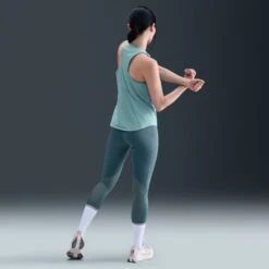 Nike Women's Swift Dri-FIT Running Tank Top (017 - Cannon/Reflective Silver) -TCRunning Shop AURORA HQ0620 017 PHSBMG01 2000