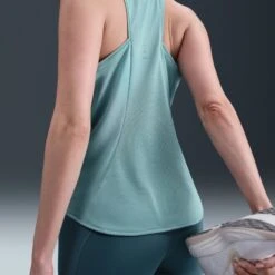 Nike Women's Swift Dri-FIT Running Tank Top (017 - Cannon/Reflective Silver) -TCRunning Shop AURORA HQ0620 017 PHSYMG02 2000