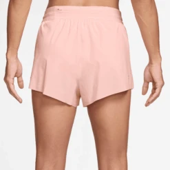 Nike Women's Swift Dri-FIT Mid-Rise 2.5" Brief-Lined Running Shorts (607 - Atmosphere/Reflective Silver) -TCRunning Shop AURORA HQ0638 607 PHSBM001 2000