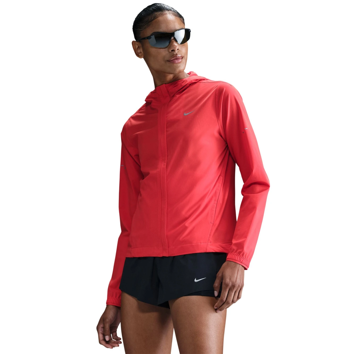 Nike Women's Swift Repel Packable Running Jacket (696 - LT Crimson/Reflective Silver) 1 Nike Women's Swift Repel Packable Running Jacket (696 - LT Crimson/Reflective Silver)