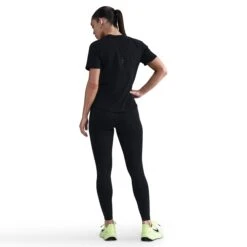 Nike Women's Swift High-Waisted 7/8 Running Leggings W/ Reflective Accents (010 - Black/Dark Smoke Grey) 9 Nike Women's Swift High-Waisted 7/8 Running Leggings W/ Reflective Accents (010 - Black/Dark Smoke Grey) -TCRunning Shop AURORA HV2287 010 PHSBM001 2000