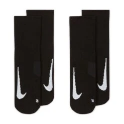 Nike Unisex Multiplier Running Ankle Socks (2 Pair) (010 - Black/White) -TCRunning Shop AURORA SX7556 010 PHCYD001 2000