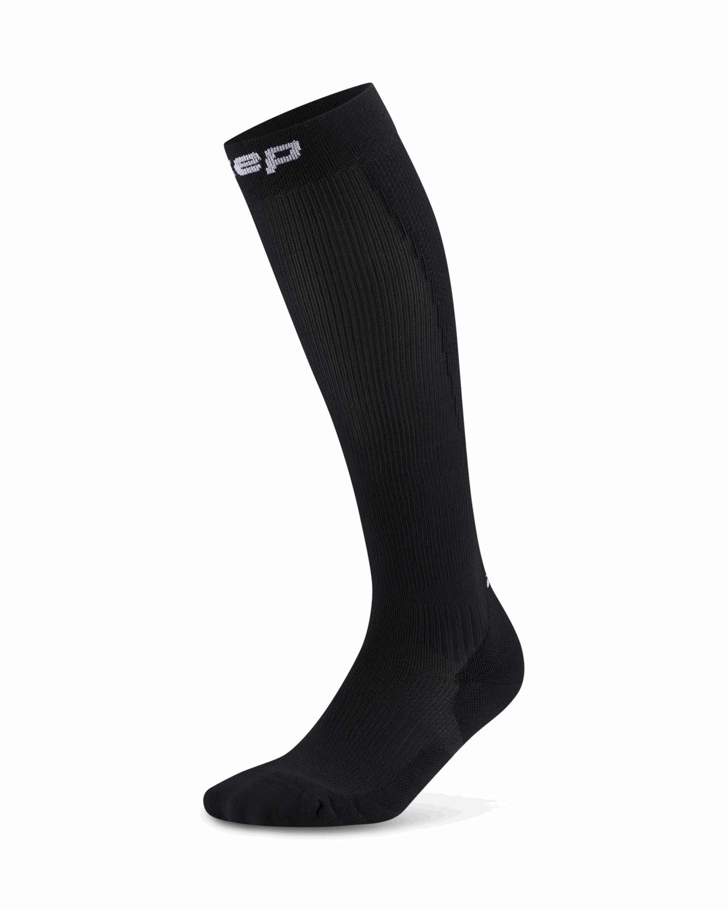 CEP Men's Core Run Tall Socks 5.0 (Black) 2 CEP Men's Core Run Tall Socks 5.0 (Black) - Image 2