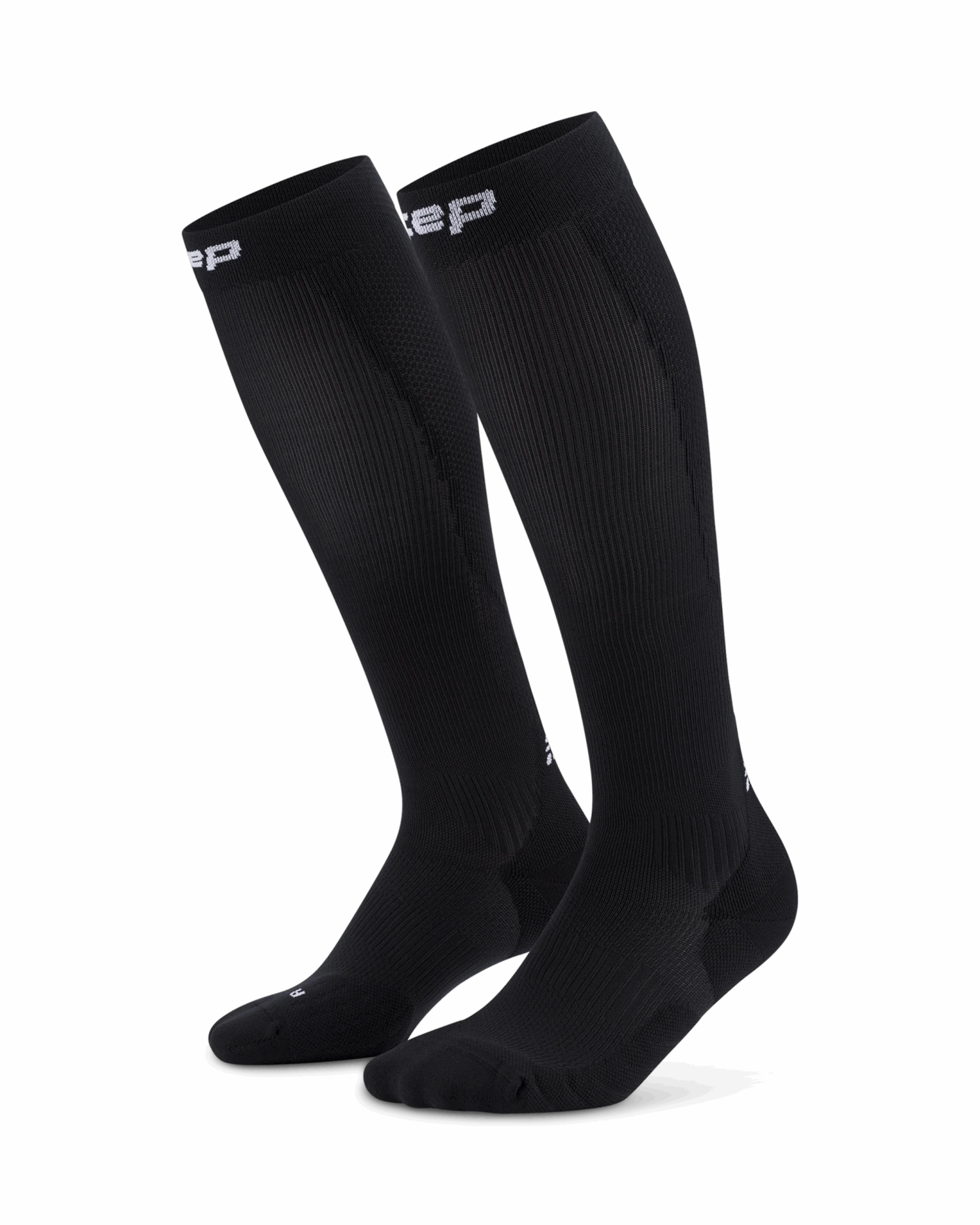CEP Women's Core Run Tall Socks 5.0 (Black) 1 CEP Women's Core Run Tall Socks 5.0 (Black)