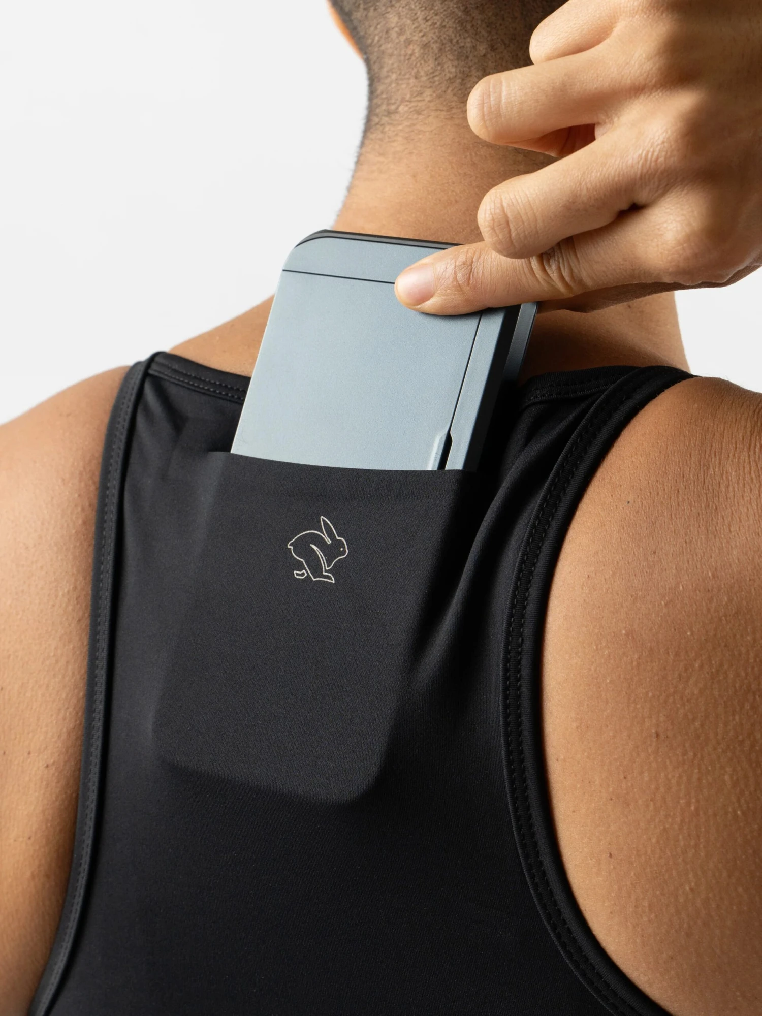 Women's Strappy Pocket Bra (Black) 5 Women's Strappy Pocket Bra (Black) - Image 5