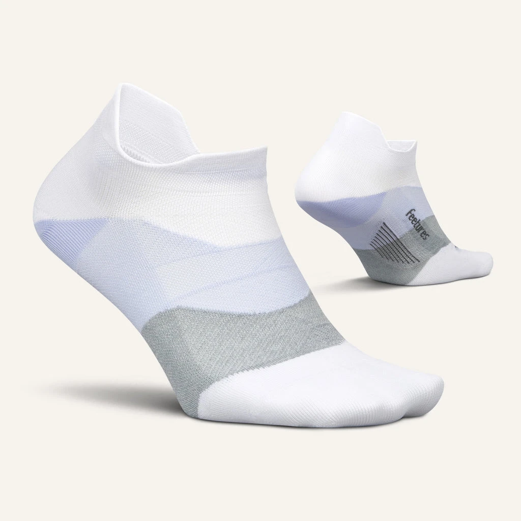 Feetures Elite Ultra Light Cushion No Show Tab (White Lilatech) 2 Feetures Elite Ultra Light Cushion No Show Tab (White Lilatech) - Image 2