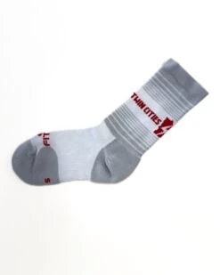 TCRC Custom Crew Socks (Grey/Red) 6 TCRC Custom Crew Socks (Grey/Red) -TCRunning Shop E5780627 7447 414A 9DA3 8C995A074557