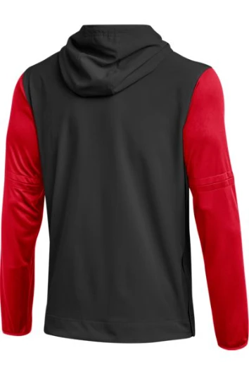 TCRC Nike Lightweight Pregame Jacket (Black/University Red) 2 TCRC Nike Lightweight Pregame Jacket (Black/University Red) - Image 2