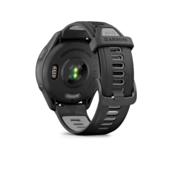 Garmin Forerunner® 265 (Black Bezel And Case With Black/Powder Gray Silicone Band) -TCRunning Shop Forerunner265 HR 1004