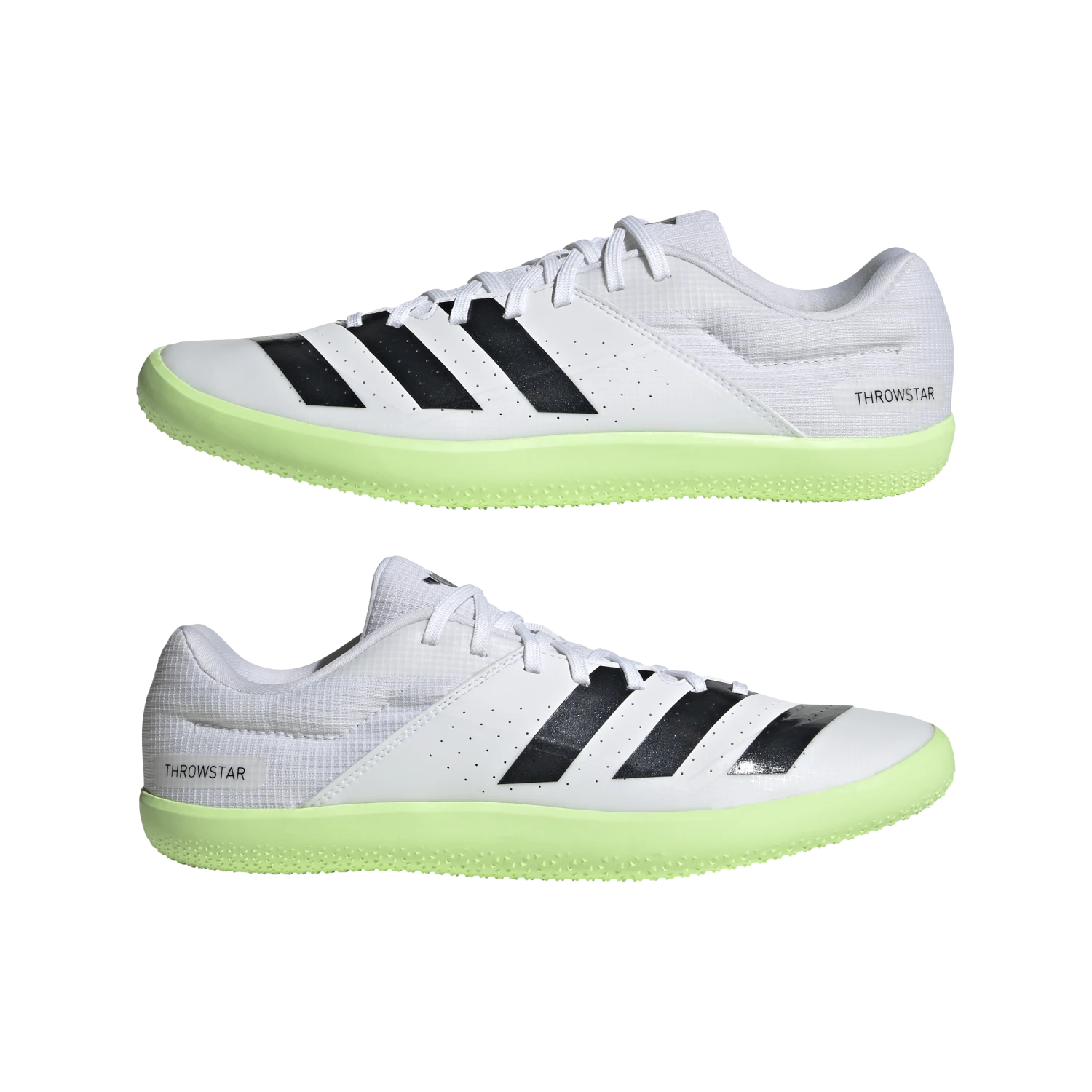 ADIDAS Unisex Throwstar (Cloud White/Core Black/Green Spark) 3 ADIDAS Unisex Throwstar (Cloud White/Core Black/Green Spark) - Image 3