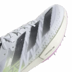 ADIDAS Unisex Adizero Ambition (Cloud White/Core Black/Green Spark) 8 ADIDAS Unisex Adizero Ambition (Cloud White/Core Black/Green Spark) -TCRunning Shop IE5486 8 FOOTWEAR Photography DetailView1 transparent