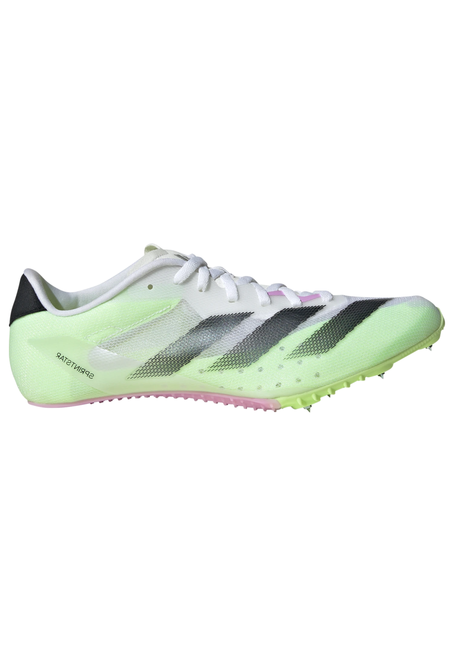 ADIDAS Unisex Sprintstar (Cloud White/Core Black/Green Spark) 1 ADIDAS Unisex Sprintstar (Cloud White/Core Black/Green Spark)