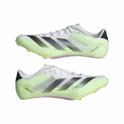 ADIDAS Unisex Sprintstar (Cloud White/Core Black/Green Spark) 11 ADIDAS Unisex Sprintstar (Cloud White/Core Black/Green Spark) -TCRunning Shop IG7446 8 FOOTWEAR Photography MirroredPairView transparent