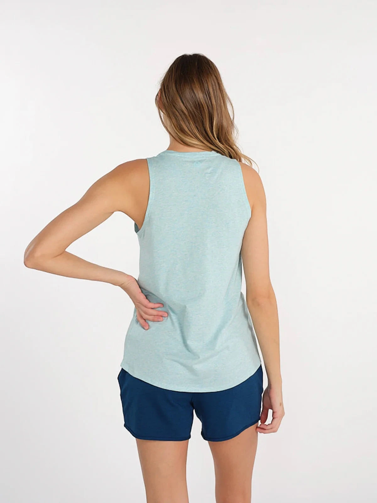 Women’s NOLA Tank 2.0 (433 - Joyful Blue Heather) 3 Women’s NOLA Tank 2.0 (433 - Joyful Blue Heather) - Image 3