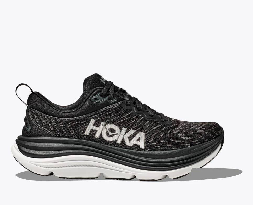 Hoka Men's Gaviota 5 (BWHT - Black/White) 1 Hoka Men's Gaviota 5 (BWHT - Black/White)